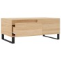 Mesa de centro madera contrachapada roble Sonoma 90x50x36,5 cm en Mesas de centro | Comprar online en Foru.es