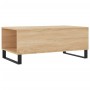 Mesa de centro madera contrachapada roble Sonoma 90x50x36,5 cm en Mesas de centro | Comprar online en Foru.es