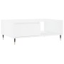 Mesa de centro madera de ingeniería blanco 90x60x35 cm de vidaXL, Mesas de centro - Ref: Foro24-827052, Precio: 61,90 €, Desc...