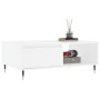 Mesa de centro madera de ingeniería blanco 90x60x35 cm de vidaXL, Mesas de centro - Ref: Foro24-827052, Precio: 61,90 €, Desc...