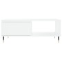 Mesa de centro madera de ingeniería blanco 90x60x35 cm de vidaXL, Mesas de centro - Ref: Foro24-827052, Precio: 61,90 €, Desc...