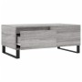 Mesa de centro madera contrachapada gris Sonoma 90x50x36,5 cm en Mesas de centro | Comprar online en Foru.es