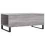 Mesa de centro madera contrachapada gris Sonoma 90x50x36,5 cm en Mesas de centro | Comprar online en Foru.es