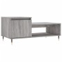 Mesa de centro madera contrachapada gris Sonoma 100x50x45 cm en Mesas de centro | Comprar online en Foru.es