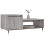 Mesa de centro madera contrachapada gris Sonoma 100x50x45 cm en Mesas de centro | Comprar online en Foru.es