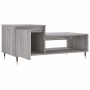 Mesa de centro madera contrachapada gris Sonoma 100x50x45 cm en Mesas de centro | Comprar online en Foru.es