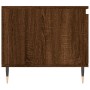 Mesa de centro madera contrachapada roble marrón 100x50x45 cm en Mesas de centro | Comprar online en Foru.es