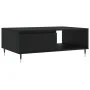 Mesa de centro madera de ingeniería negro 90x60x35 cm de vidaXL, Mesas de centro - Ref: Foro24-827053, Precio: 63,11 €, Descu...