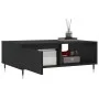 Mesa de centro madera de ingeniería negro 90x60x35 cm de vidaXL, Mesas de centro - Ref: Foro24-827053, Precio: 63,11 €, Descu...