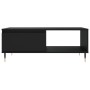 Mesa de centro madera de ingeniería negro 90x60x35 cm de vidaXL, Mesas de centro - Ref: Foro24-827053, Precio: 63,92 €, Descu...