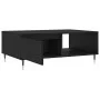 Mesa de centro madera de ingeniería negro 90x60x35 cm de vidaXL, Mesas de centro - Ref: Foro24-827053, Precio: 63,11 €, Descu...