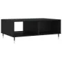 Mesa de centro madera de ingeniería negro 90x60x35 cm de vidaXL, Mesas de centro - Ref: Foro24-827053, Precio: 63,11 €, Descu...