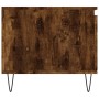 Mesa de centro madera contrachapada roble ahumado 100x50x45 cm en Mesas de centro | Comprar online en Foru.es