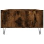 Mesa de centro madera de ingeniería roble ahumado 104x60x35 cm de vidaXL, Mesas de centro - Ref: Foro24-827089, Precio: 80,50...