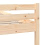Estructura de cama madera maciza 150x200 cm de vidaXL, Camas y somieres - Ref: Foro24-814824, Precio: 127,82 €, Descuento: %