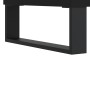 Mesa de centro madera contrachapada negro 100x50x45 cm en Mesas de centro | Comprar online en Foru.es