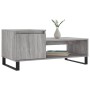 Mesa de centro madera contrachapada gris Sonoma 100x50x45 cm en Mesas de centro | Comprar online en Foru.es