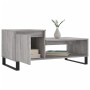 Mesa de centro madera contrachapada gris Sonoma 100x50x45 cm en Mesas de centro | Comprar online en Foru.es