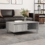 Mesa de centro madera de ingeniería gris Sonoma 90x60x35 cm de vidaXL, Mesas de centro - Ref: Foro24-827066, Precio: 61,96 €,...