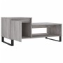 Mesa de centro madera contrachapada gris Sonoma 100x50x45 cm en Mesas de centro | Comprar online en Foru.es