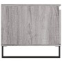 Mesa de centro madera contrachapada gris Sonoma 100x50x45 cm en Mesas de centro | Comprar online en Foru.es
