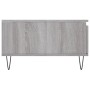 Mesa de centro madera de ingeniería gris Sonoma 90x60x35 cm de vidaXL, Mesas de centro - Ref: Foro24-827066, Precio: 61,96 €,...