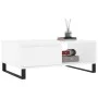 White engineered wood coffee table 90x60x35 cm by vidaXL, Coffee table - Ref: Foro24-827068, Price: 70,81 €, Discount: %
