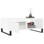 White engineered wood coffee table 90x60x35 cm by vidaXL, Coffee table - Ref: Foro24-827068, Price: 70,81 €, Discount: %