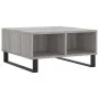 Sonoma gray engineered wood coffee table 60x60x30 cm by vidaXL, Coffee table - Ref: Foro24-827050, Price: 68,44 €, Discount: %