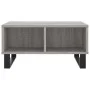 Sonoma gray engineered wood coffee table 60x60x30 cm by vidaXL, Coffee table - Ref: Foro24-827050, Price: 68,44 €, Discount: %