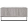 Mesa de centro madera de ingeniería gris Sonoma 60x60x30 cm de vidaXL, Mesas de centro - Ref: Foro24-827050, Precio: 69,54 €,...