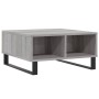 Mesa de centro madera de ingeniería gris Sonoma 60x60x30 cm de vidaXL, Mesas de centro - Ref: Foro24-827050, Precio: 69,54 €,...