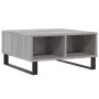 Sonoma gray engineered wood coffee table 60x60x30 cm by vidaXL, Coffee table - Ref: Foro24-827050, Price: 68,44 €, Discount: %