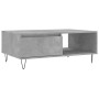 Mesa de centro madera de ingeniería gris hormigón 90x60x35 cm de vidaXL, Mesas de centro - Ref: Foro24-827064, Precio: 60,27 ...