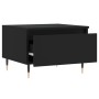 Mesas de centro 2 uds madera de ingeniería negro 50x46x35 cm en Mesas de centro | Comprar online en Foru.es