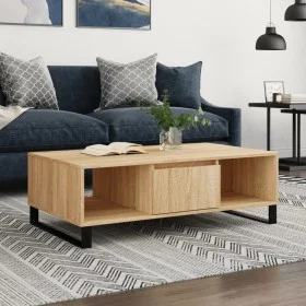 Sonoma oak engineered wood coffee table 104x60x35 cm by vidaXL, Coffee table - Ref: Foro24-827095, Price: 90,73 €, Discount: %