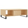 Mesa de centro madera de ingeniería roble Sonoma 104x60x35 cm de vidaXL, Mesas de centro - Ref: Foro24-827095, Precio: 92,17 ...