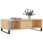 Mesa de centro madera de ingeniería roble Sonoma 104x60x35 cm de vidaXL, Mesas de centro - Ref: Foro24-827095, Precio: 92,17 ...