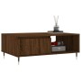 Mesa de centro madera de ingeniería roble marrón 90x60x35 cm de vidaXL, Mesas de centro - Ref: Foro24-827059, Precio: 76,94 €...