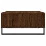 Mesa de centro madera de ingeniería roble marrón 60x60x30 cm de vidaXL, Mesas de centro - Ref: Foro24-827051, Precio: 55,25 €...