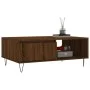Brown oak engineered wood coffee table 90x60x35 cm by vidaXL, Coffee table - Ref: Foro24-827067, Price: 61,20 €, Discount: %