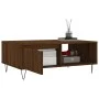 Brown oak engineered wood coffee table 90x60x35 cm by vidaXL, Coffee table - Ref: Foro24-827067, Price: 61,20 €, Discount: %