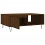 Brown oak engineered wood coffee table 90x60x35 cm by vidaXL, Coffee table - Ref: Foro24-827067, Price: 61,20 €, Discount: %
