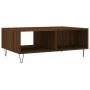 Brown oak engineered wood coffee table 90x60x35 cm by vidaXL, Coffee table - Ref: Foro24-827067, Price: 61,20 €, Discount: %