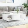 Mesa de centro madera de ingeniería blanco 104x60x35 cm de vidaXL, Mesas de centro - Ref: Foro24-827076, Precio: 66,82 €, Des...