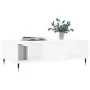 Mesa de centro madera de ingeniería blanco 104x60x35 cm de vidaXL, Mesas de centro - Ref: Foro24-827076, Precio: 66,82 €, Des...