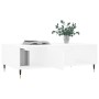 Mesa de centro madera de ingeniería blanco 104x60x35 cm de vidaXL, Mesas de centro - Ref: Foro24-827076, Precio: 67,64 €, Des...
