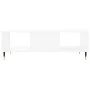 Mesa de centro madera de ingeniería blanco 104x60x35 cm de vidaXL, Mesas de centro - Ref: Foro24-827076, Precio: 66,82 €, Des...