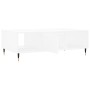 Mesa de centro madera de ingeniería blanco 104x60x35 cm de vidaXL, Mesas de centro - Ref: Foro24-827076, Precio: 67,64 €, Des...