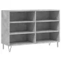 Aparador de madera contrachapada gris hormigón 103,5x35x70 cm de vidaXL, Aparadores - Ref: Foro24-827112, Precio: 68,98 €, De...